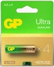 Батарейка GP Ultra Alkaline 1.5V (LR6) лужна 15AUETA21-2BC4 блістер 4 шт в упаковці (4891199027598) - зображення 2