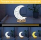 Ночник Moonlight, сенсорная ночная лампа Лунное сияние, 3 цвета, регулируемая яркость, Panalisa (99332240) - изображение 4