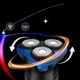 Аккумуляторная электробритва шейвер Geemy GM-9010 Black - изображение 2