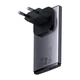 Адаптер мережевий Baseus GaN5 Pro Ultra-Slim Fast Charger C+U 65W (Overseas Edition) (CCGP150113) 4841972 - зображення 1