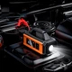 Бустер-насос для авто Hoco QS4 10000mAh, компрессор + пауэрбанк, 1.8–3.8bar, пусковой ток 360A/800A - изображение 6