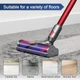 Головка турбо щётки Совместимая с пылесосом Dyson V7 V8 V10 V11 V15 Головка для ковров из твердой древес 50 Вт - изображение 5