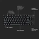 Клавiатура Logitech G413 TKL SE Corded Mechanical Gaming Keyboard Black (920-010446) - зображення 10