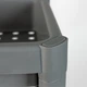 Этажерка 3-х ярусная MVM FH-22/3 GRAY пластиковая Серая (FH-22/3 GRAY) - изображение 8