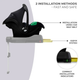 Автокресло-переноска Kinderkraft Mink Pro i-Size Black (KCMINKPRBLK0000) (00-00305303) - изображение 6