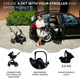 Автокресло-переноска Kinderkraft Mink Pro i-Size Black (KCMINKPRBLK0000) (00-00305303) - изображение 9