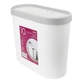 Ведро для мусора MVM BIN-08 10л Белое (BIN-08 10L WHITE) - изображение 2