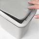 Ведро для мусора MVM с крышкой BIN-04 6л Серое (BIN-04 6L GRAY) - изображение 5