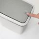 Ведро для мусора MVM с крышкой BIN-04 6л Серое (BIN-04 6L GRAY) - изображение 6