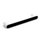 Тримач для рушників MVM BP-29 клейкий Біло-чорний (BP-29 WHITE/BLACK) - зображення 1