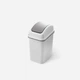 Відро для сміття MVM з кришкою BIN-12 6 л Сіре (BIN-12 6L GRAY) - зображення 4