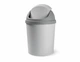 Ведро для мусора с крышкой MVM BIN-10 5л Серое (BIN-10 5L GRAY) - изображение 2