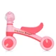 Беговел (велобег) детский BAMBI M 5762-3 с пластиковыми колесами 5.9", музыкой и подсветкой, Розовый - изображение 2