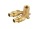 Колено General Fittings настенное проходное 16х1/2 BPх16 - изображение 1