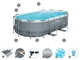 Каркасный бассейн Bestway 56620 Размер 427х250х100см Объем 7250 л с фильтр-насосом и лестницей - изображение 10