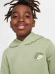 Детское теплое худи на флисе для мальчика Nike B Nsw Si Flc Po Hoodie Bb2 HM4339-386 128-137 см Салатовое (197599790266) - изображение 10