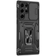 Ударопрочный чехол Camshield Army Ring для Samsung Galaxy S25 Ultra Черный / Black Без бренда - изображение 1
