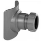 Врізання в трубу McAlpine 110/50мм BOSSCONN110-50-GR - зображення 1