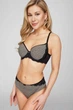Комплект женского нижнего белья Kleo 3446 Infinity графит 85D-XL - изображение 3