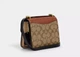Сумка Coach Morgan Square Crossbody Bag In Blocked Signature Canvas коричневая - изображение 2