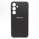 Чехол Silicone case для Samsung S24 FE 5G Black - изображение 1
