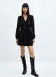 Платье женское MANGO 57048271 Черный M KL0468 - изображение 1