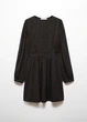 Платье женское MANGO 57048271 Черный M KL0468 - изображение 9