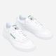 Sneakersy męskie skórzane Reebok Club C White Green AR0456 41 Białe (4056561016697) - obraz 4