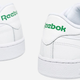 Sneakersy męskie skórzane Reebok Club C White Green AR0456 44.5 Białe (4056561016642) - obraz 8