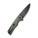Складной туристический нож Sencut Praktisk, (9.1 см) 9Cr18MoV / Micarta темно-зеленый - изображение 2