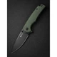 Складной туристический нож Sencut Praktisk, (9.1 см) 9Cr18MoV / Micarta темно-зеленый - изображение 9