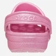 Детские кроксы-сабо для девочки Crocs Classic Glitter Clog T PTG 206992-6XE 22-23 (C6) Pink Tweed Glitter (196265650705) - изображение 5