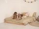 Кровать-платформа BUSY WOOD без ножек и без ламелей 160х80 см Натуральное дерево - изображение 2