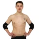 Налокітники захісні Joma Elbow Patch Block 400176-100 Чорні S - зображення 7