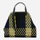 Torba shopper damska duża Rebelle Checked Wire 1WRE84TX0160-A639 Czarna (800070310514) - obraz 1