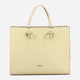 Torba shopper damska skórzana IUNTOO 168107-035 Beżowa (800070329022) - obraz 1