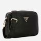 Torebka crossbody damska mała Guess Meridian HWBG8778140-BLA Czarna (800070307586) - obraz 3