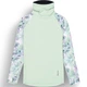 Флисовый пуловер Picture Organic Pagaya High W blurry water print-silt green L SWT152D - изображение 3
