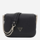 Torebka crossbody damska mała Guess Fedora HWBG9519190-BLA Czarna (800070334869) - obraz 1