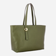 Сумка шопер жіноча з натуральної шкіри Furla Sfera L WB01353HSF0002810S1007 Зелена (800070325804) - зображення 3