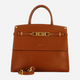 Torba shopper damska skórzana Guess Cristina HWCRCAL2206-COG Brązowa (800070289889) - obraz 4