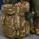Рюкзак Silver Knight USA 45 л Oxford 800D с креплением Molle мультикам 50х30х30 см - изображение 4