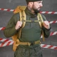 Тактический рюкзак Cordura 80 л с системой крепления Molle койот - изображение 8