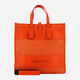 Torba shopper damska IUNTOO 125001-ARANCIO-ARANC Pomarańczowa (800070303335) - obraz 4