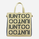 Torba shopper damska IUNTOO 140003-BEIGE-JEANS Beżowa (800070262512) - obraz 1