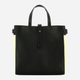 Torba shopper damska IUNTOO 140003-NERO-BEIGE Czarna (800070262514) - obraz 2