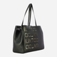 Torba shopper damska skórzana IUNTOO 130001-D28 Czarna (800070285187) - obraz 3