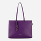 Torba shopper damska skórzana IUNTOO 168078-028 Fioletowa (800070307921) - obraz 1