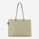 Torba shopper damska skórzana IUNTOO 168093-4721 Szara (800070318230) - obraz 2