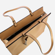 Torba shopper damska skórzana IUNTOO 168093-4720 Beżowa (800070318228) - obraz 4